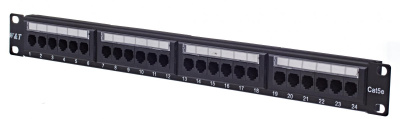 Патч-панель WT-2029A-KR-24 PORTS, 24 порта RJ-45