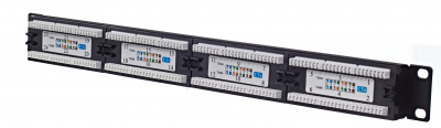 Патч-панель WT-2029A-KR-24 PORTS, 24 порта RJ-45