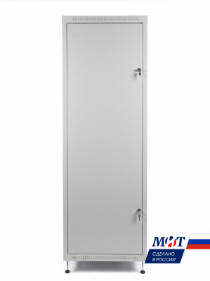 Шкаф телекоммуникационный напольный ШТН 19" МИТ-42.60.80.СММ дверь перед металл зад.металл (корпус 1мм)