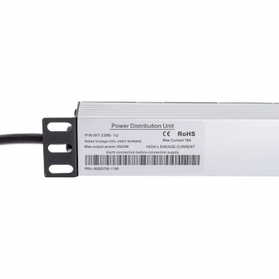 Блок розеток WT-2386-1U на 12 гнезд 