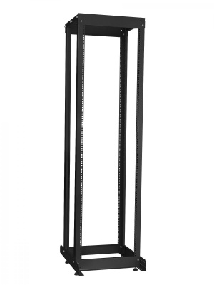 Стойка 19" открытая двухрамная 42U черный