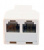 Разветвитель на две розетки RJ-11-2xRJ-11 Разветвитель на две розетки RJ-11-2xRJ-11