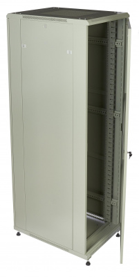 Шкаф 19'' телекоммуникационный серверный напольный 42U 800мм серый