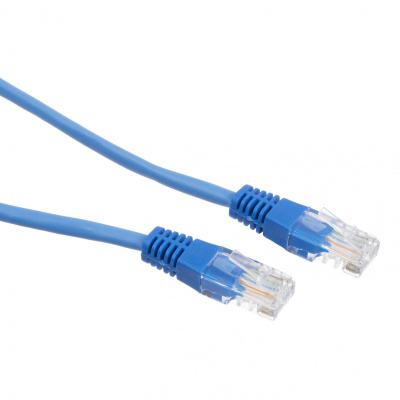 Патч-корд UTP 0,5м синий категория 5Е